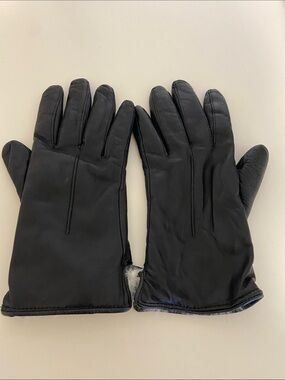 Fratelli Orsini Black Leather Gloves A1